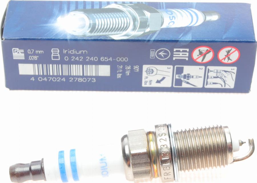 BOSCH 0 242 240 654 - Tändstift xdelar.se