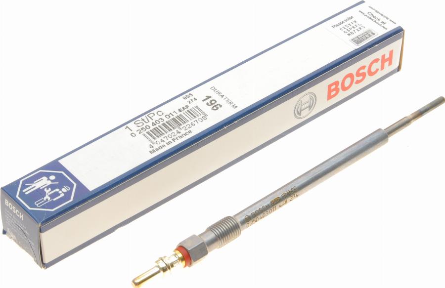 BOSCH 0 250 403 011 - Glödstift xdelar.se