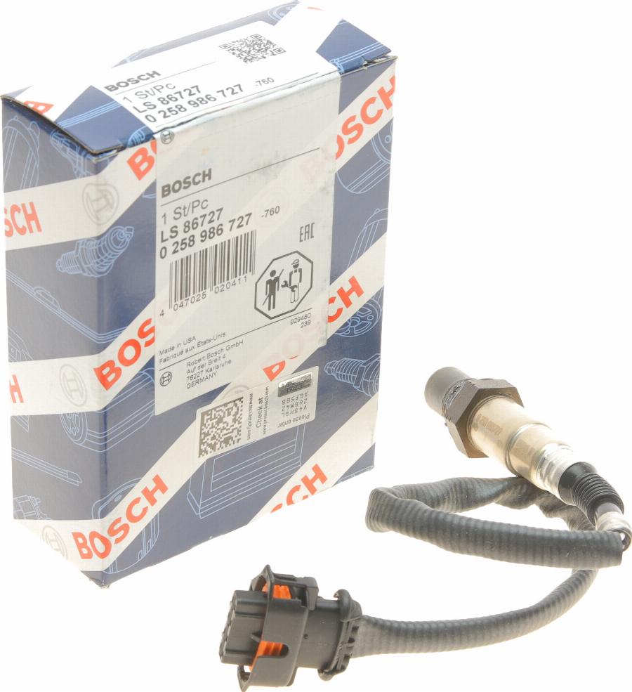 BOSCH 0 258 986 727 - Lambdasond xdelar.se