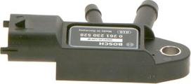 BOSCH 0 261 230 528 - Sensor, avgastryck xdelar.se