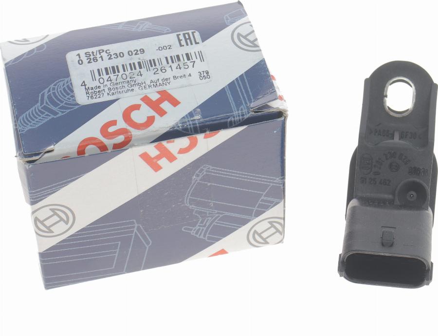 BOSCH 0 261 230 029 - Sensor, laddtryck xdelar.se