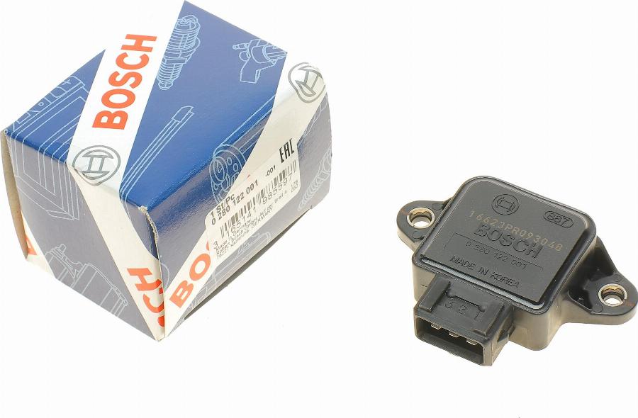 BOSCH 0 280 122 001 - Gasspjällslägesgivare xdelar.se