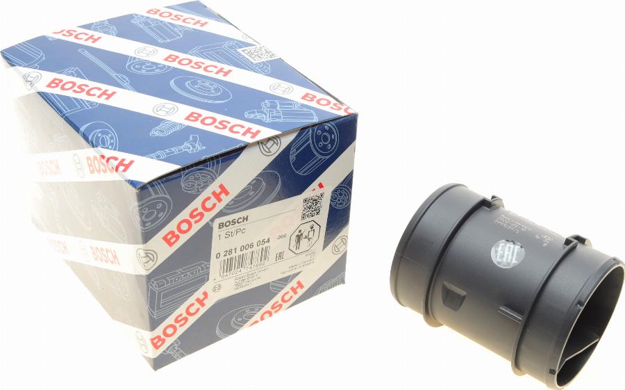 BOSCH 0 281 006 054 - Luftmassesensor xdelar.se