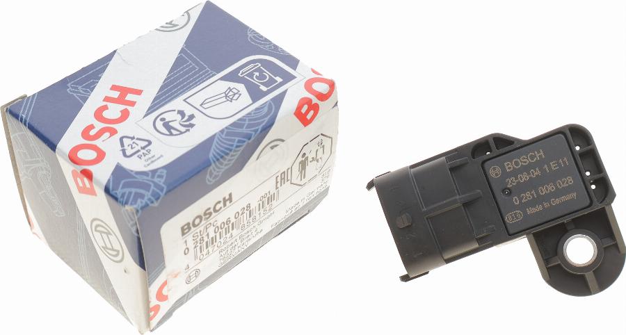 BOSCH 0 281 006 028 - Sensor, laddtryck xdelar.se