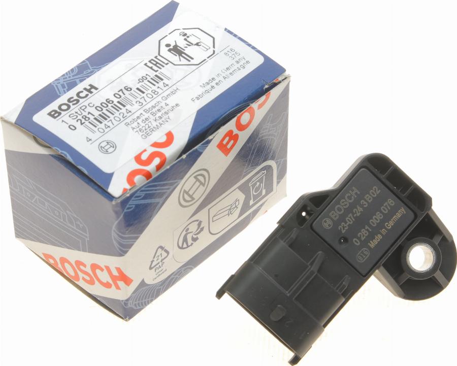 BOSCH 0 281 006 076 - Sensor, laddtryck xdelar.se