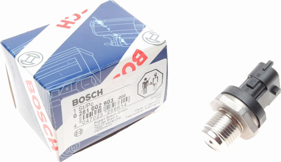 BOSCH 0 281 002 903 - Sensor, bränsletryck xdelar.se