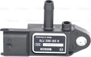 BOSCH 0 281 002 770 - Sensor, avgastryck xdelar.se