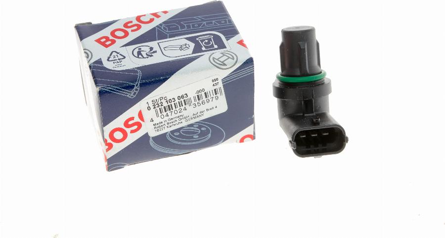 BOSCH 0 232 103 063 - Sensor, kamaxelposition xdelar.se