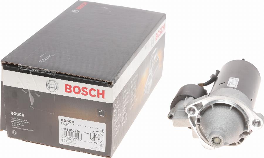 BOSCH 1 986 S00 760 - Startmotor xdelar.se