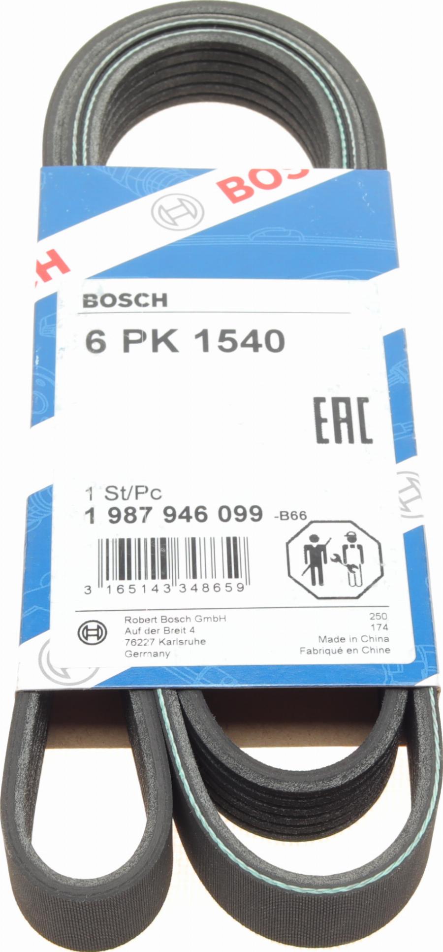 BOSCH 1 987 946 099 - Flerspårsrem xdelar.se