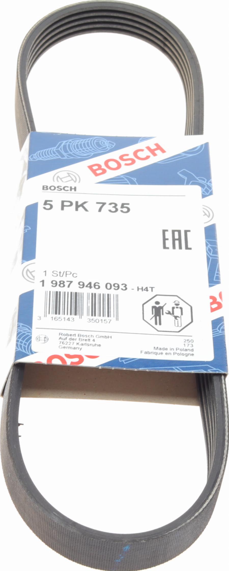 BOSCH 1 987 946 093 - Flerspårsrem xdelar.se