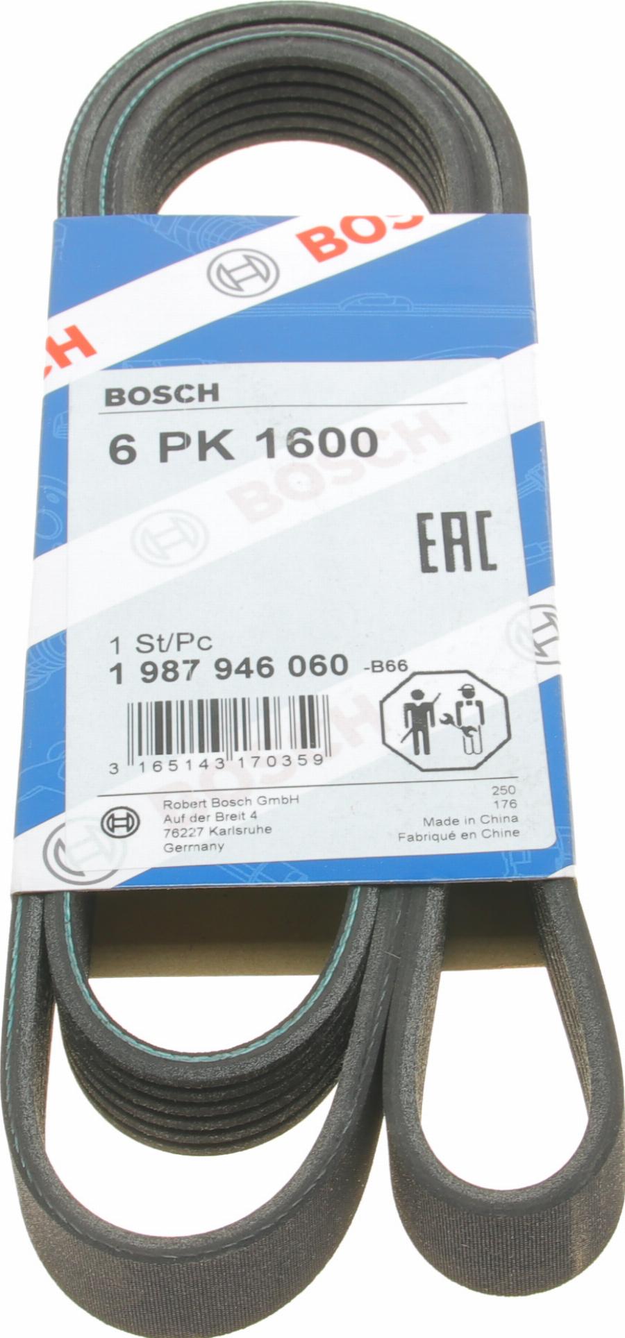 BOSCH 1 987 946 060 - Flerspårsrem xdelar.se