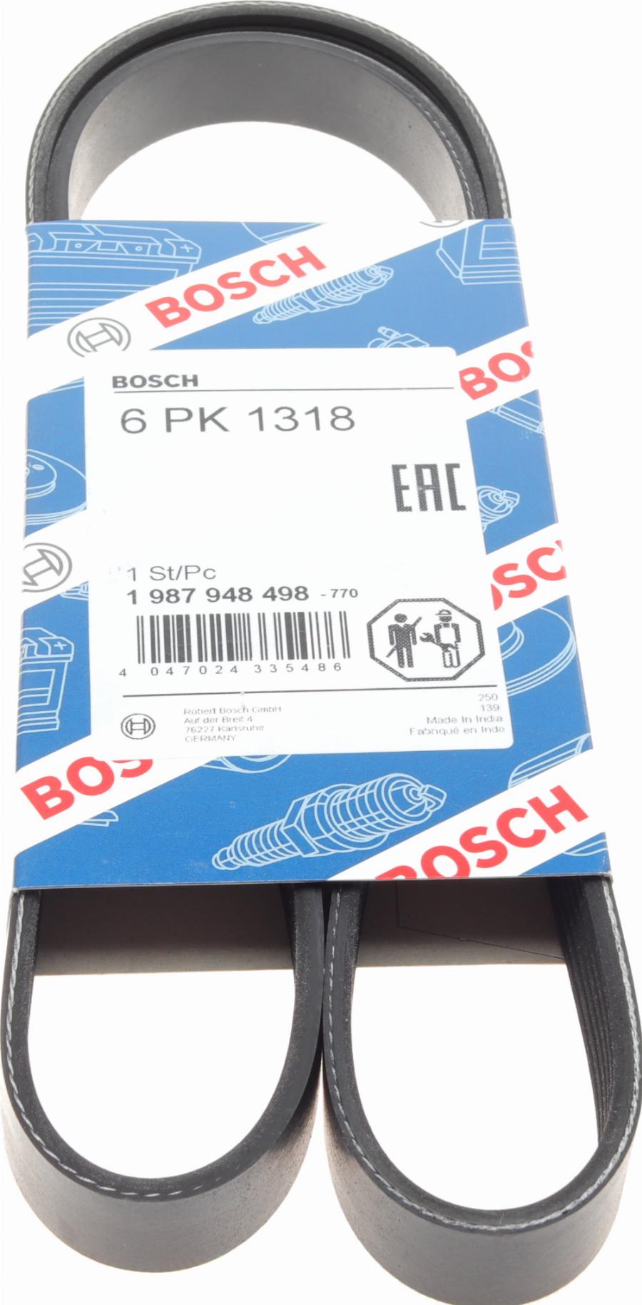 BOSCH 1 987 948 498 - Flerspårsrem xdelar.se