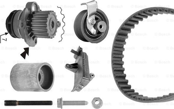 BOSCH 1 987 948 867 - Vattenpump + kuggremssats xdelar.se