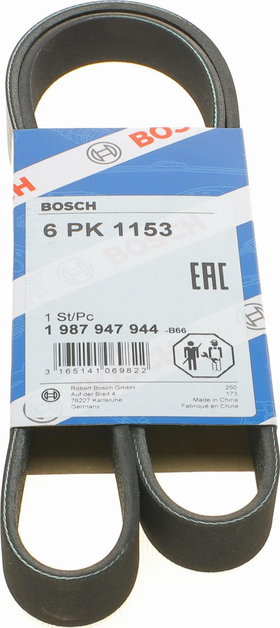 BOSCH 1 987 947 944 - Flerspårsrem xdelar.se