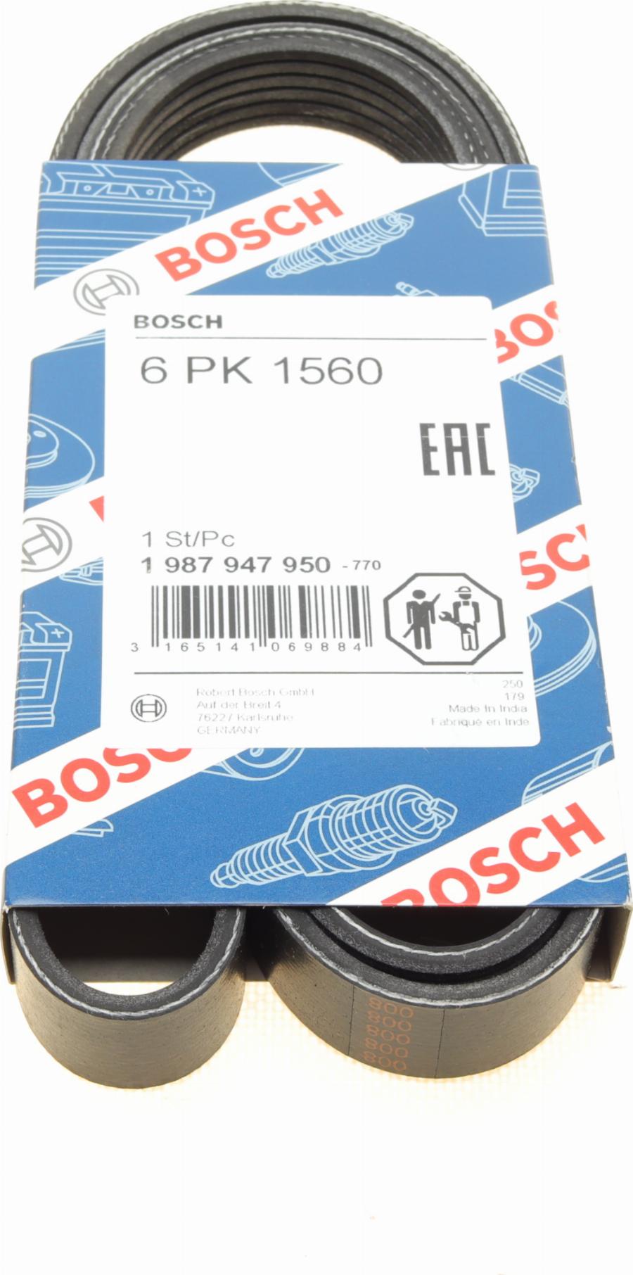 BOSCH 1 987 947 950 - Flerspårsrem xdelar.se