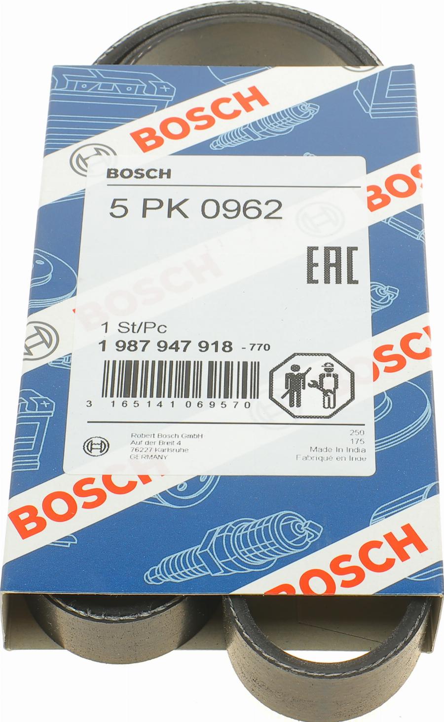 BOSCH 1 987 947 918 - Flerspårsrem xdelar.se