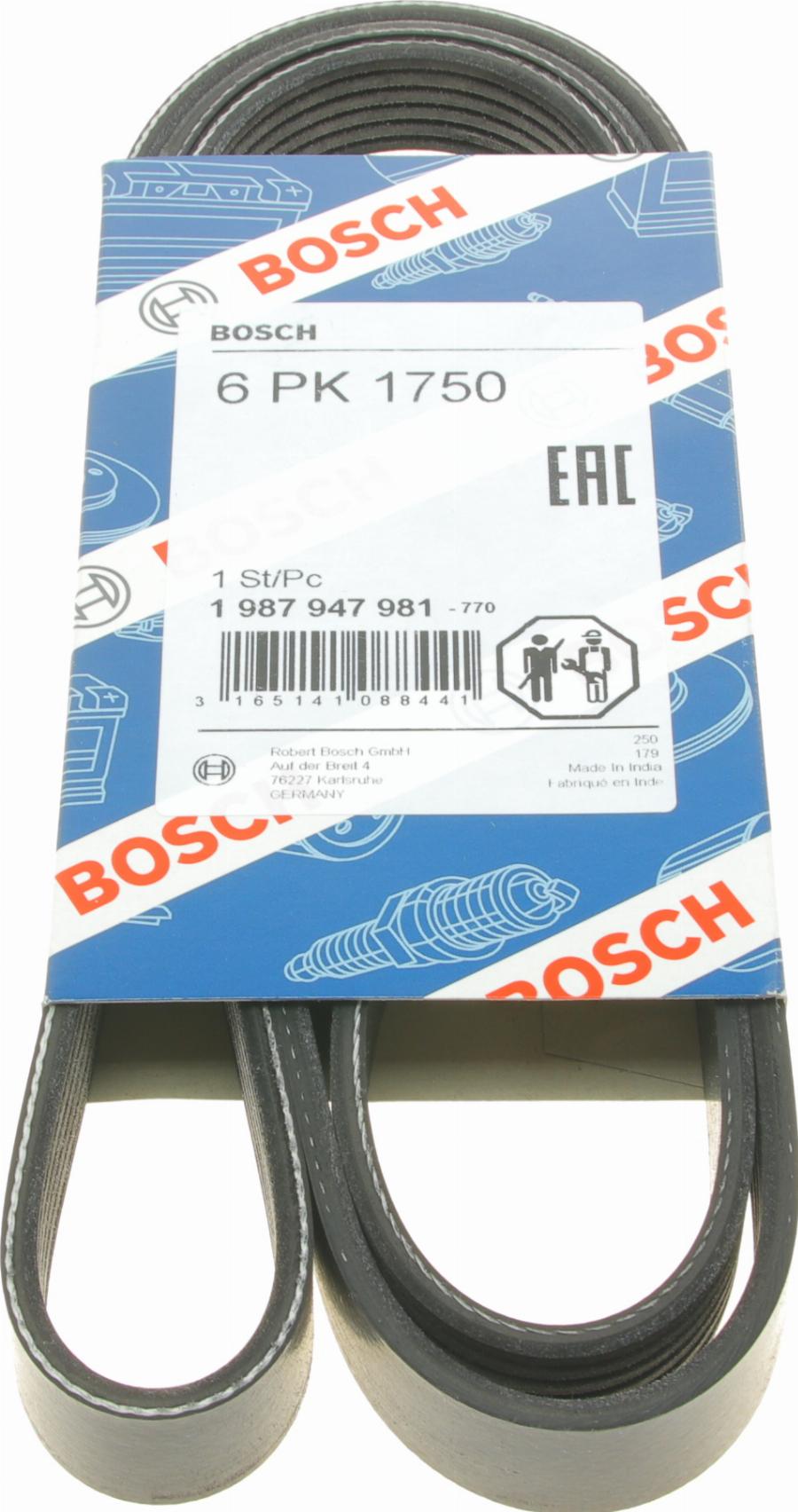 BOSCH 1 987 947 981 - Flerspårsrem xdelar.se