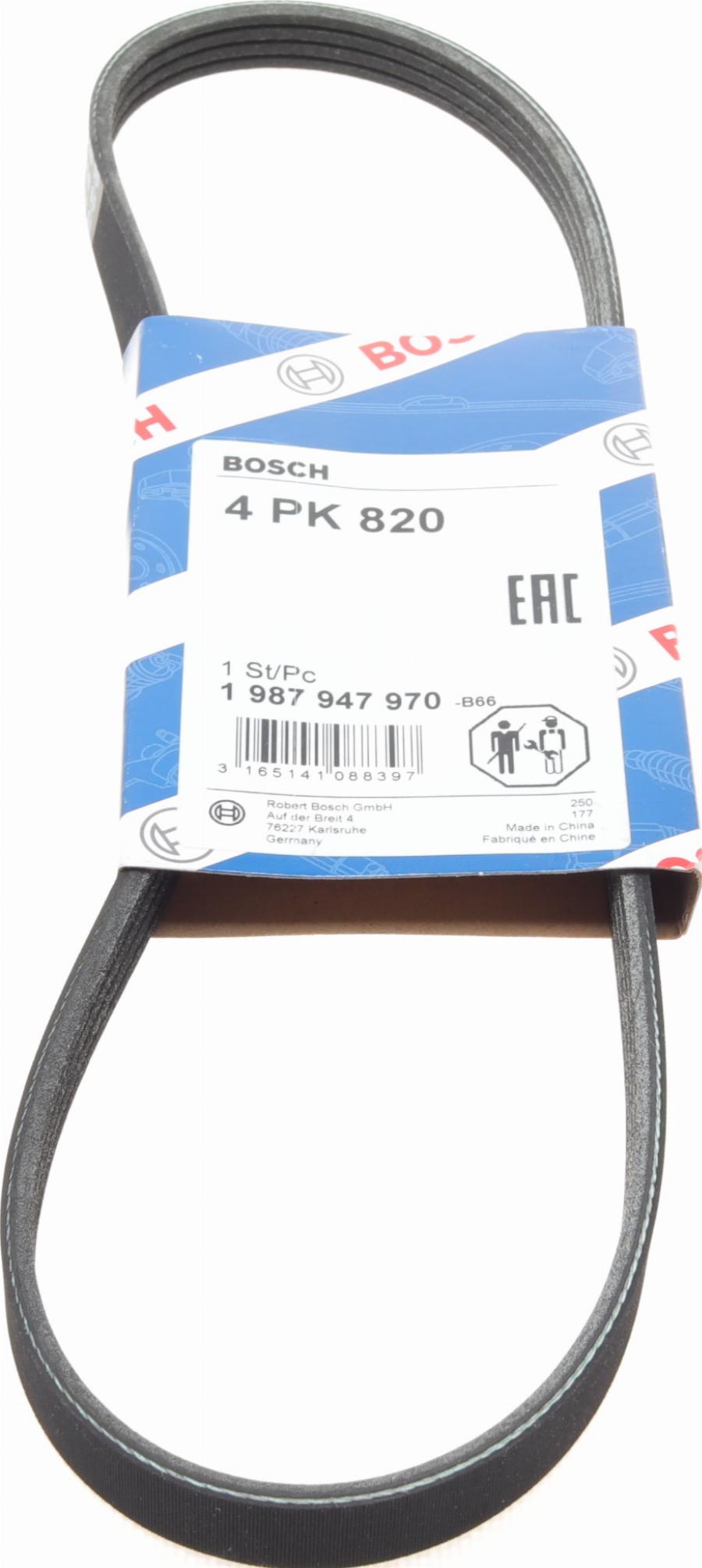 BOSCH 1 987 947 970 - Flerspårsrem xdelar.se