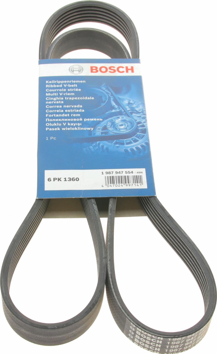 BOSCH 1 987 947 554 - Flerspårsrem xdelar.se