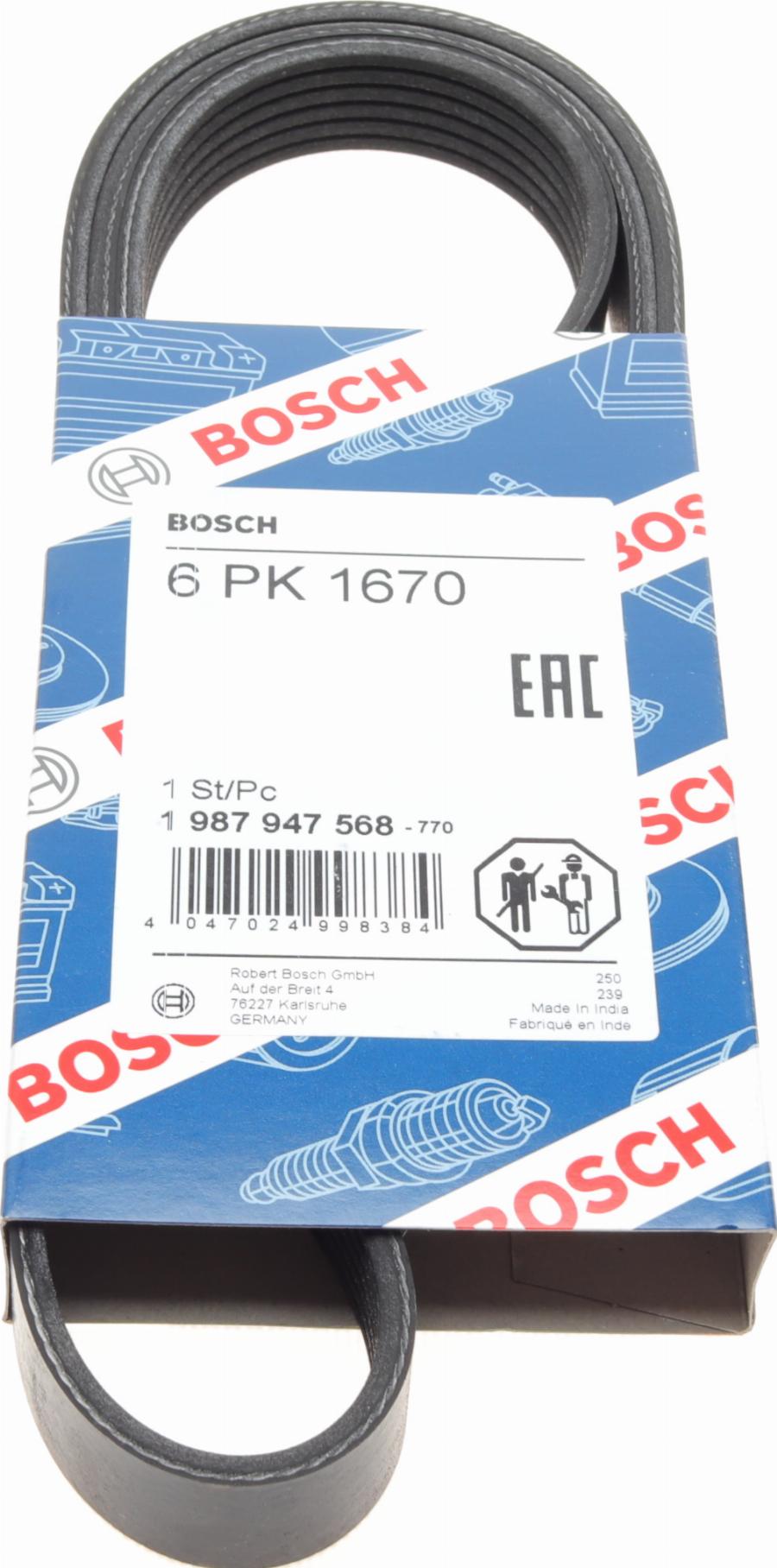 BOSCH 1 987 947 568 - Flerspårsrem xdelar.se