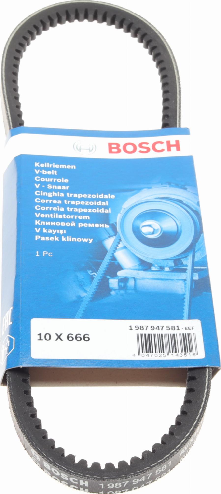 BOSCH 1 987 947 581 - Kilrem xdelar.se