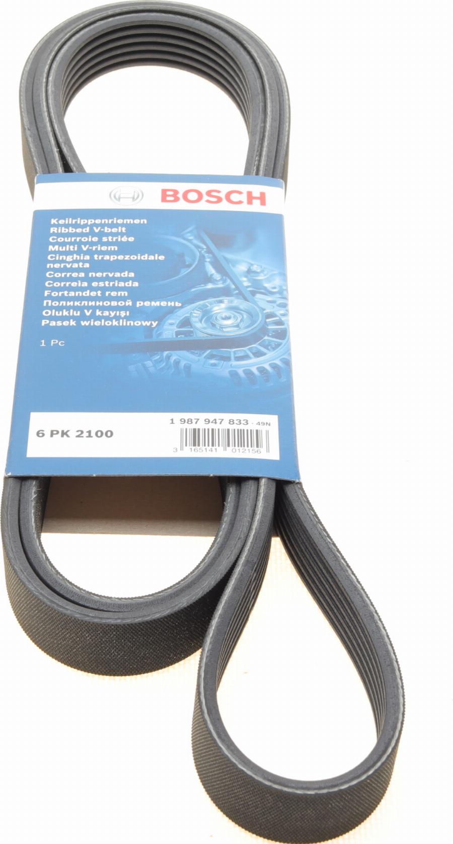 BOSCH 1 987 947 833 - Flerspårsrem xdelar.se