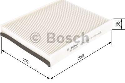 BOSCH 1 987 435 018 - Filter, kupéventilation xdelar.se