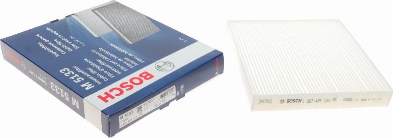 BOSCH 1 987 435 133 - Filter, kupéventilation xdelar.se