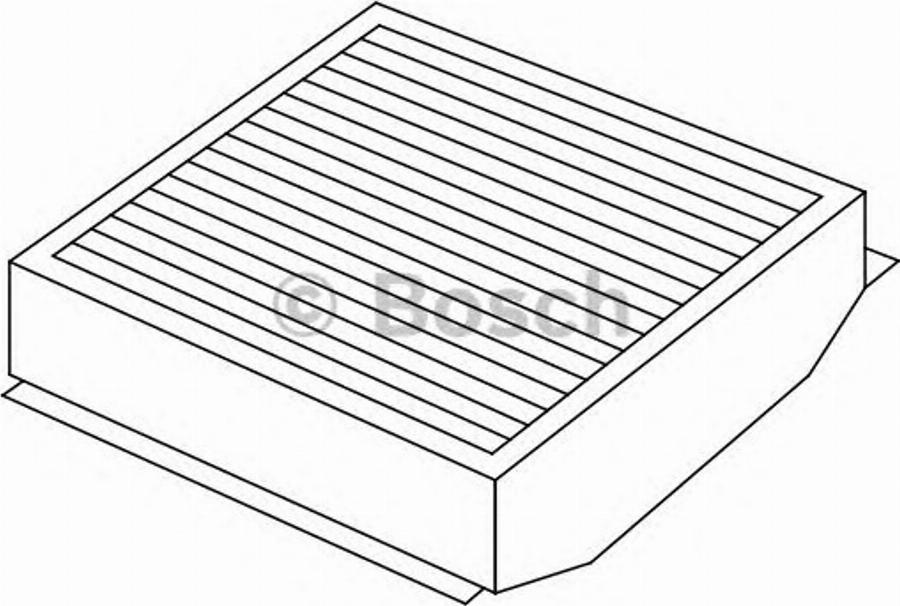 BOSCH 1987431115 - Filter, kupéventilation xdelar.se