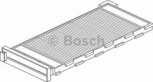 BOSCH 1 987 431 118 - Filter, kupéventilation xdelar.se