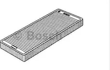 BOSCH 1 987 431 111 - Filter, kupéventilation xdelar.se