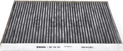 BOSCH 1 987 432 497 - Filter, kupéventilation xdelar.se