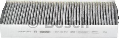 BOSCH 1 987 432 412 - Filter, kupéventilation xdelar.se