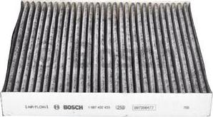 BOSCH 1 987 432 433 - Filter, kupéventilation xdelar.se