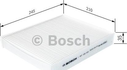 BOSCH 1 987 432 539 - Filter, kupéventilation xdelar.se