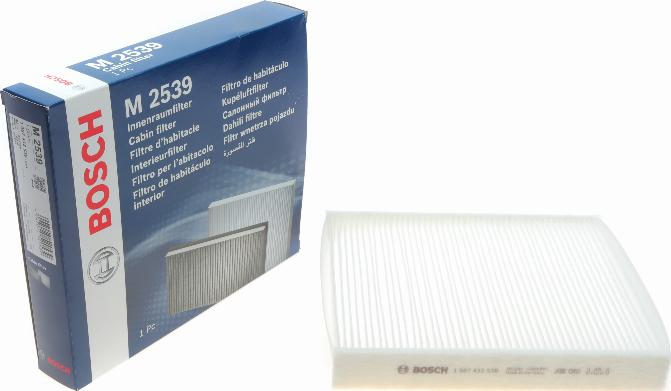 BOSCH 1 987 432 539 - Filter, kupéventilation xdelar.se