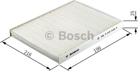 BOSCH 1 987 432 092 - Filter, kupéventilation xdelar.se