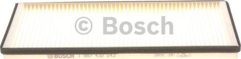 BOSCH 1 987 432 043 - Filter, kupéventilation xdelar.se