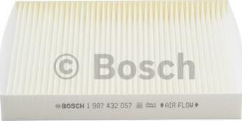 BOSCH 1 987 432 057 - Filter, kupéventilation xdelar.se