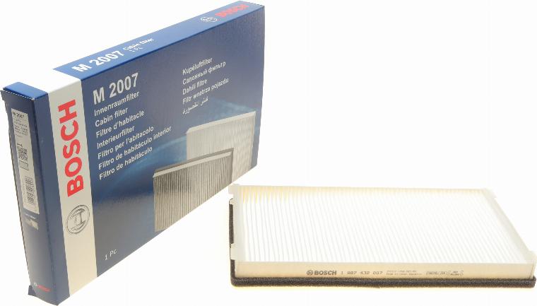 BOSCH 1 987 432 007 - Filter, kupéventilation xdelar.se