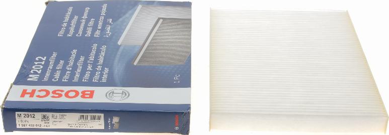 BOSCH 1 987 432 012 - Filter, kupéventilation xdelar.se