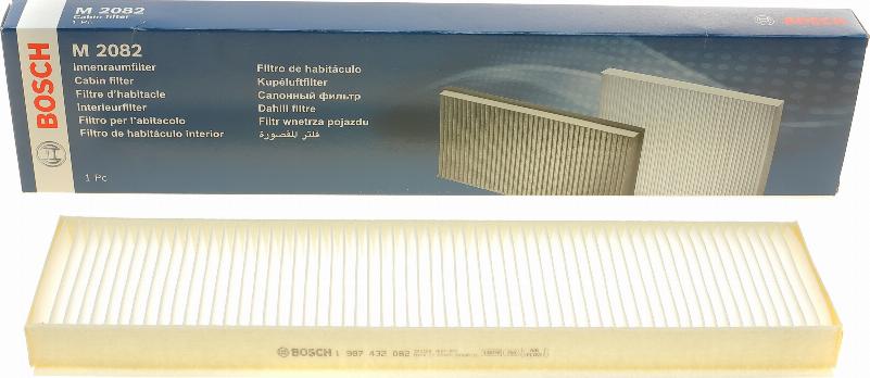 BOSCH 1 987 432 082 - Filter, kupéventilation xdelar.se