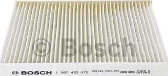 BOSCH 1 987 432 075 - Filter, kupéventilation xdelar.se