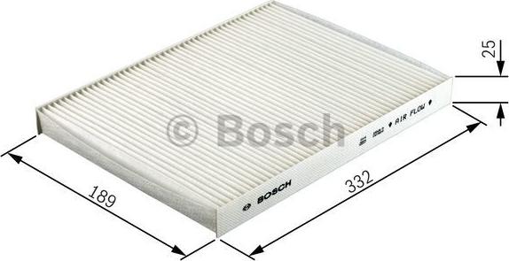 BOSCH 1 987 432 070 - Filter, kupéventilation xdelar.se