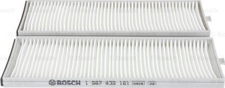 BOSCH 1 987 432 161 - Filter, kupéventilation xdelar.se