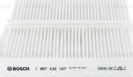 BOSCH 1 987 432 167 - Filter, kupéventilation xdelar.se