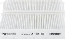 BOSCH 1 987 432 167 - Filter, kupéventilation xdelar.se