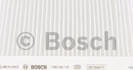 BOSCH 1 987 432 115 - Filter, kupéventilation xdelar.se