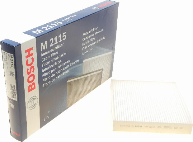 BOSCH 1 987 432 115 - Filter, kupéventilation xdelar.se